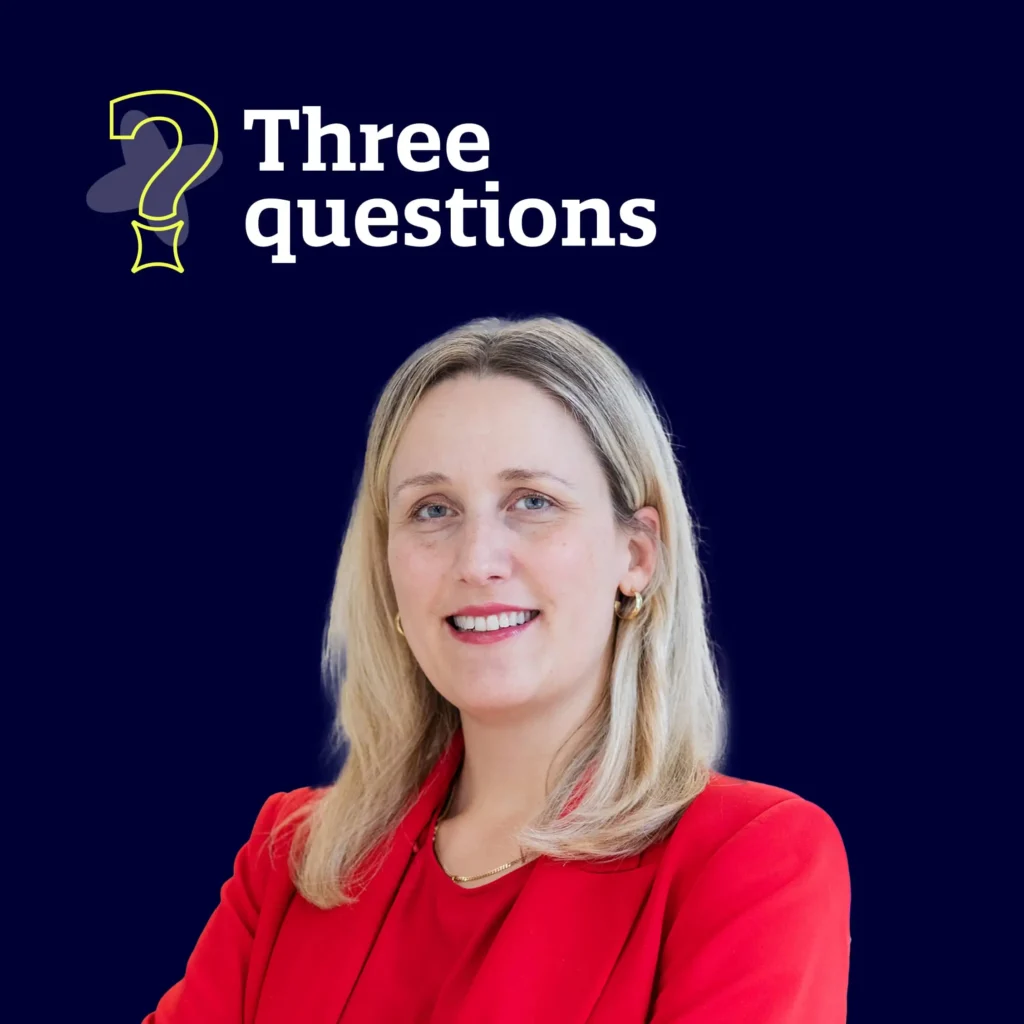 Three questions with Anna Tugetam