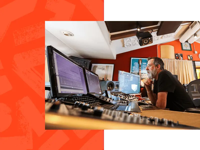 Image of Focusrite website on phone